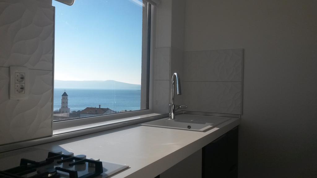 Panoramic View Apartments Crikvenica Ev Station Available Bagian luar foto
