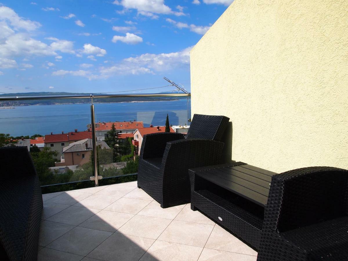 Panoramic View Apartments Crikvenica Ev Station Available Bagian luar foto